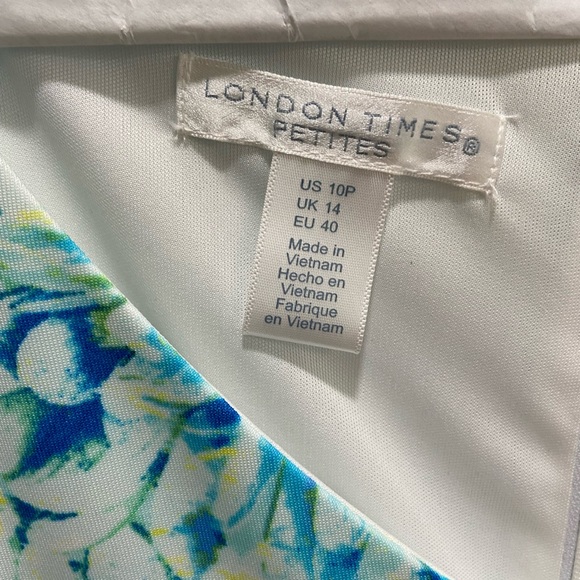 Sleeveless belted dress size 10 petite - Picture 4 of 6